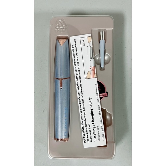 Finishing Touch Flawless Brows Instant Hair Remover Wand Device NWT ✨ #beauty - Picture 2 of 3